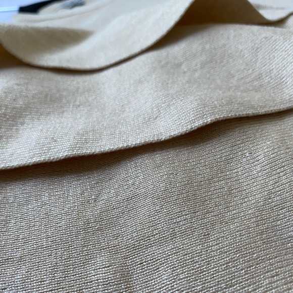 Barley worn ribbed sweater blouse - Picture 3 of 4